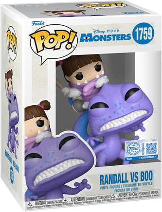 Pop Disney Monsters Inc 3.75 Inch Action Figure - Randall vs Boo #1759