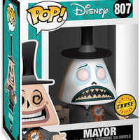 Pop Disney Nightmare Before Christmas 3.75 Inch Action Figure - Mayor #807 Chase