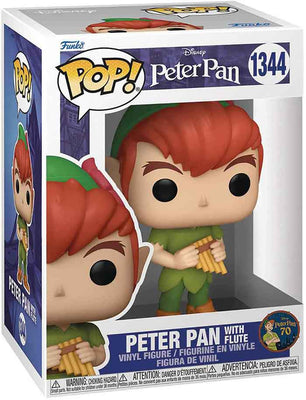 Pop Disney Peter Pan 3.75 Inch Action Figure - Peter Pan with Flute #1344