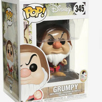 Pop Disney Snow White 3.75 Inch Action Figure - Grumpy #345