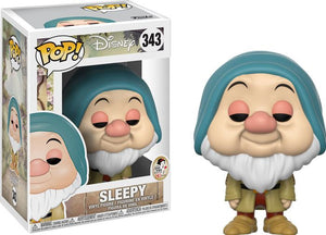 Pop Disney Snow White 3.75 Inch Action Figure - Sleepy #343