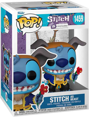 Pop Disney Stitch in Costume 3.75 Inch Action Figure - Stitch as Beast #1459