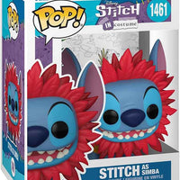 Pop Disney Stitch in Costume 3.75 Inch Action Figure - Stitch as Simba #1461
