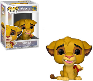 Pop Disney 3.75 Inch Action Figure The Lion King - Simba #496