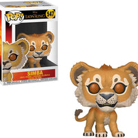 Pop Disney 3.75 Inch Action Figure The Lion King - Simba #547
