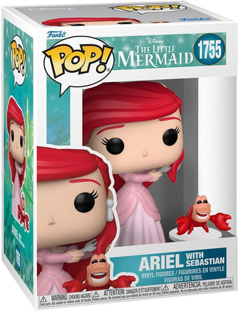 Pop Disney The Little Mermaid 3.75 Inch Static Figure - Ariel with Sebastian #1755