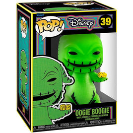 Pop Disney The Nightmare Before Christmas 3.75 Inch Static Figure - Blacklight Oogie Boogie #39