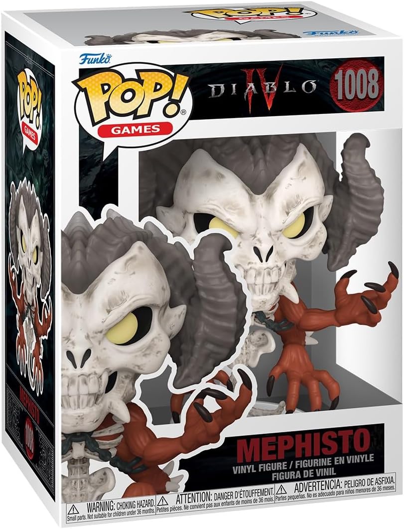 Pop Games Diablo IV 3.75 Inch Action Figure - Mephisto #1008