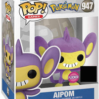 Pop Games 3.75 Inch Action Figure Exclusive - Aipom Flocked #947