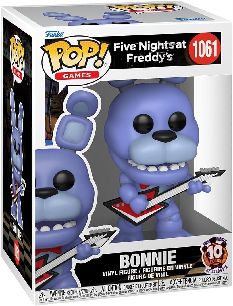 Pop Games Five Nights at Freddy's 3.75 Inch Action Figure 10th Anniversary - Bonnie #1061