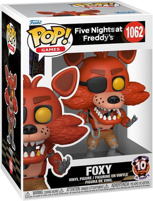 Pop Games Five Nights at Freddy's 3.75 Inch Action Figure 10th Anniversary - Foxy #1062