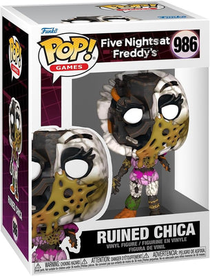 Pop Games Five Nights at Freddy's 3.75 Inch Action Figure - Ruined Chica #986