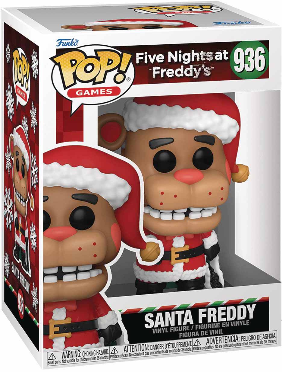 Pop Games Five Nights at Freddy's 3.75 Inch Action Figure - Santa Freddy #936