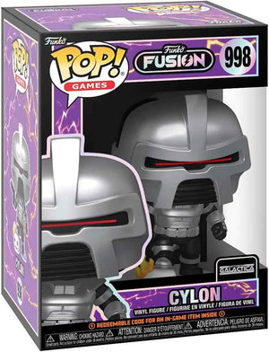 Pop Games Fusion 3.75 Inch Action Figure Batlestar Galactica - Cylon #998