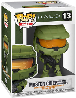 Pop Games Halo 3.75 Inch Action Figure - Master Chief with MA40 Assault Rifle #13