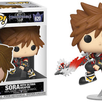 Pop Games 3.75 Inch Action Figure Kingdom Hearts - Sora With Ultima Weapon #620