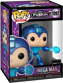 Pop Games Megaman 3.75 Inch Action Figure Fusion - Mega Man #1097