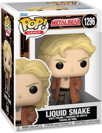 Pop Games Metal Gear Solid 3.75 Inch Action Figure - Liquid Snake #1296