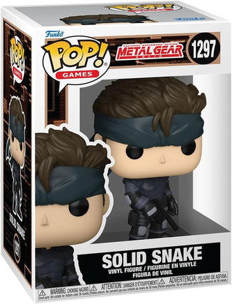 Pop Games Metal Gear Solid 3.75 Inch Action Figure - Solid Snake #1297
