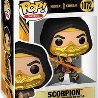 Pop Games Mortal Kombat 3.75 Inch Action Figure - Scorpion #1072