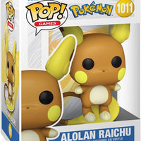 Pop Games Pokemon 3.75 Inch Action Figure - Alolan Raichu #1011