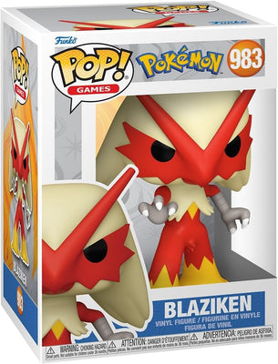 Pop Games Pokemon 3.75 Inch Action Figure - Blaziken #983