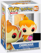 Pop Games Pokemon 3.75 Inch Action Figure Exclusive - Chimchar (Flocked) #963