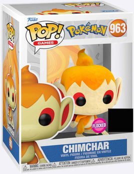 Pop Games Pokemon 3.75 Inch Action Figure Exclusive - Chimchar (Flocked) #963