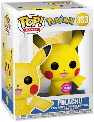 Pop Games Pokemon 3.75 Inch Action Figure Exclusive - Pikachu Flocked #353