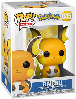 Pop Games Pokemon 3.75 Inch Action Figure - Raichu #645
