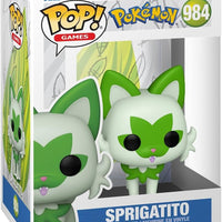 Pop Games Pokemon 3.75 Inch Action Figure - Sprigatito #984