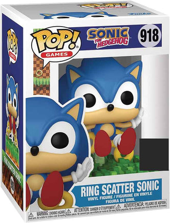 Pop Games Sonic The Hedgehog 3.75 Inch Action Figure Exclusive - Ring Scatter Sonic #918