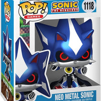 Pop Games Sonic The Hedgehog 3.75 Inch Action Figure - Neo Metal Sonic #1118