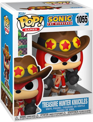 Pop Games Sonic The Hedgehog 3.75 Inch Action Figure - Treasure Hunter Knuckles #1055