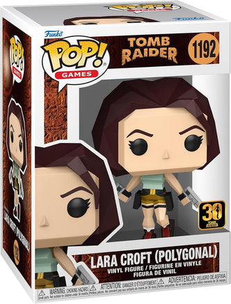Pop Games Tomb Raider 3.75 Inch Action Figure - Lara Croft Polygon #1192