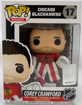 POP Hockey NHL 3.75 Inch Action Figure Chicago Blackhawks - Corey Crawford #17