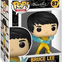 Pop Icons Bruce Lee 3.75 Inch Action Figure - Bruce Lee #87