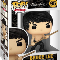 Pop Icons Bruce Lee 3.75 Inch Action Figure - Bruce Lee #95