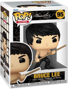 Pop Icons Bruce Lee 3.75 Inch Action Figure - Bruce Lee #95