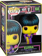 Pop Icons Elvira 3.75 Inch Action Figure Exclusive - Black Light Elvira #68