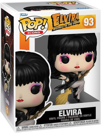Pop Icons Elvira Mistress of The Dark 3.75 Inch Action Figure