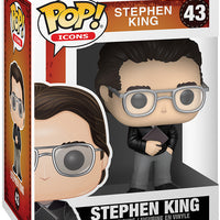 Pop Icons 3.75 Inch Action Figure Stephen King - Stephen King #43