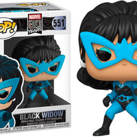 Pop Marvel 3.75 Inch Action Figure 80 Years - Black Widow Blue Outfit