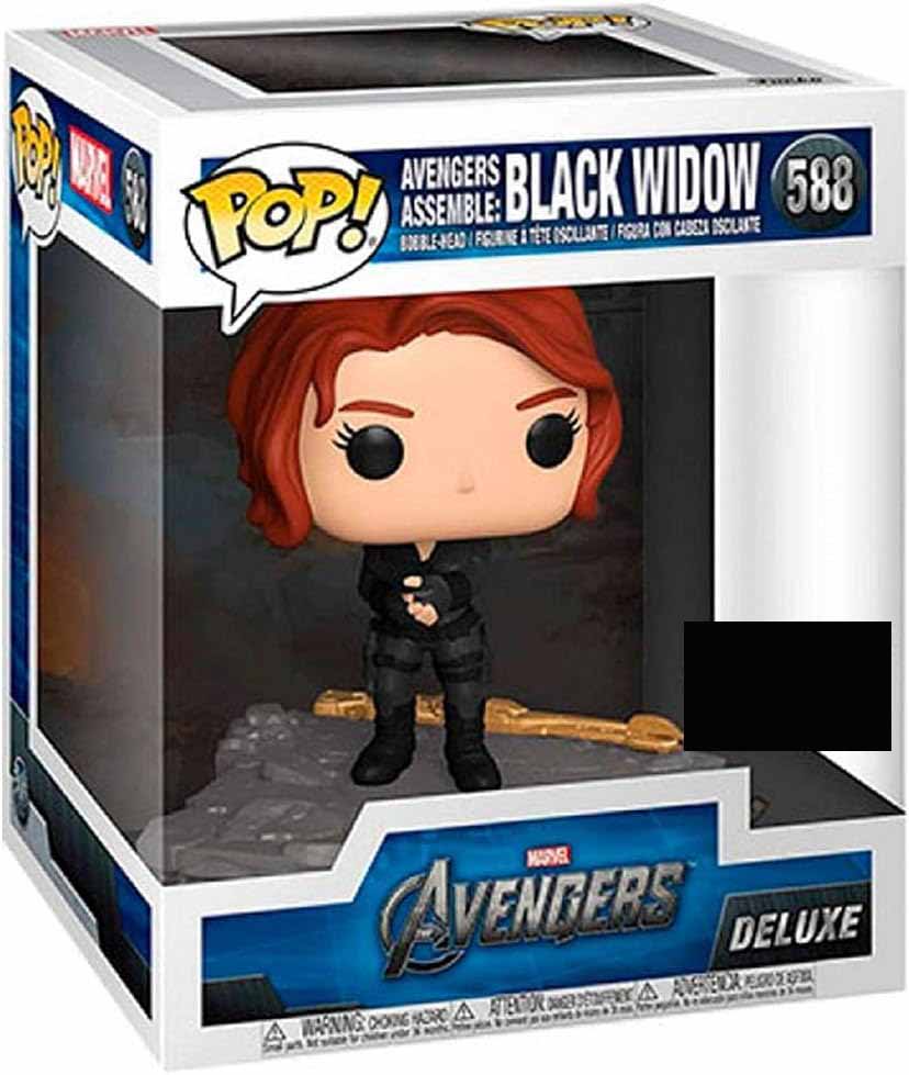 Pop Marvel Avengers 3.75 Inch Action Figure Deluxe Exclusive - Avengers Assemble Black Widow #588