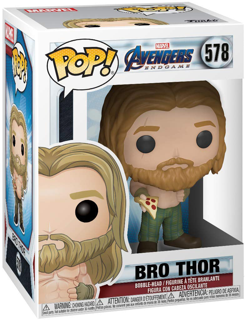 Pop Marvel 3.75 Inch Action Figure Avengers Endgame - Bro Thor #578
