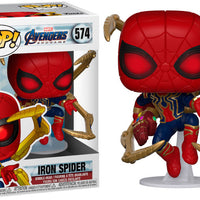 Pop Marvel 3.75 Inch Action Figure Avengers Endgame - Iron Spider #574