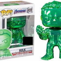 Pop Marvel Avengers Endgame 3.75 Inch Action Figure Exclusive - Hulk Green Chrome #499