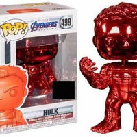 Pop Marvel Avengers Endgame 3.75 Inch Action Figure Exclusive - Hulk Red Chrome #499