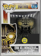 Pop Marvel Black Panther 3.75 Inch Action Figure Exclusive - Erik Killmonger Glow Panther #279
