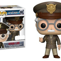 Pop Marvel 3.75 Inch Action Figure Captain America - General Stan Lee #282 Exclusive